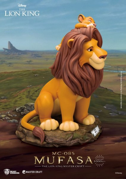 Mufasa The Lion King - Disney Mastercraft
