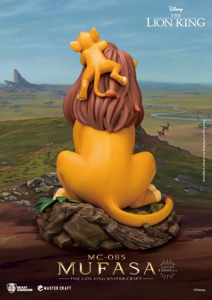 Mufasa The Lion King - Disney Mastercraft