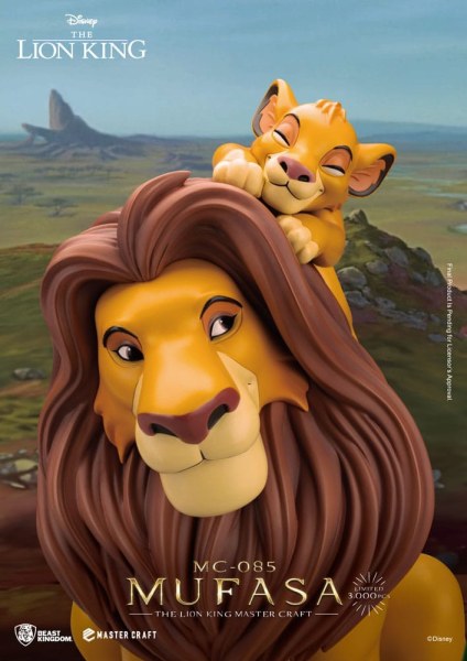 Mufasa The Lion King - Disney Mastercraft