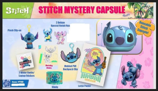 Stitch Jumbo Mysterie Capsule Geschenkset - Disney Lilo & Stitch