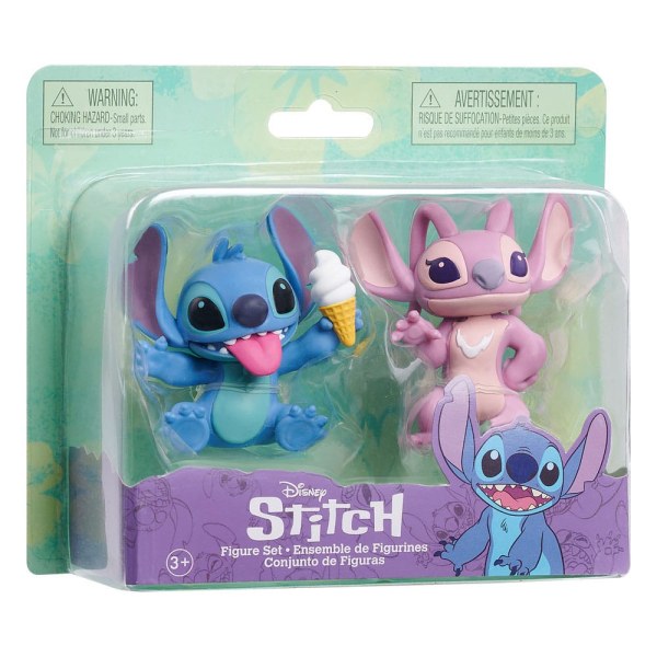 Pak 2 beeldjes Angel & Stitch - Disney Lilo & Stitch