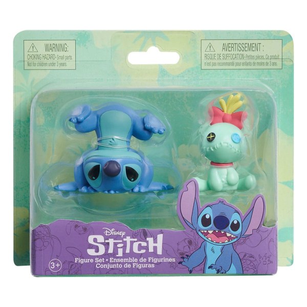Pak 2 beeldjes Scrump & Upside Down Stitch - Disney Lilo & Stitch