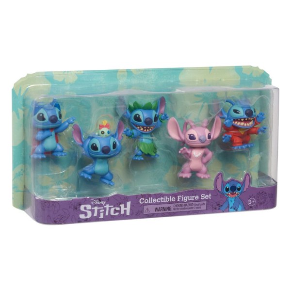 Pak 5 figuren Stitch - Disney Lilo & Stitch