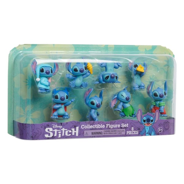 Pak 8 figuren Stitch - Disney Lilo & Stitch