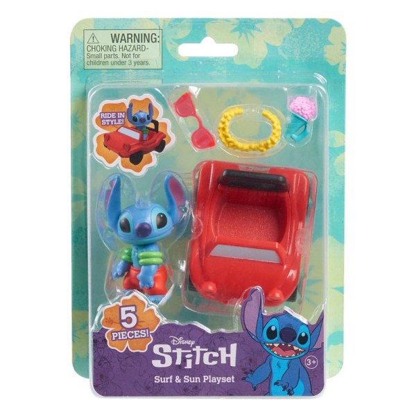 Speelset surf & zon Stitch - Disney Lilo & Stitch