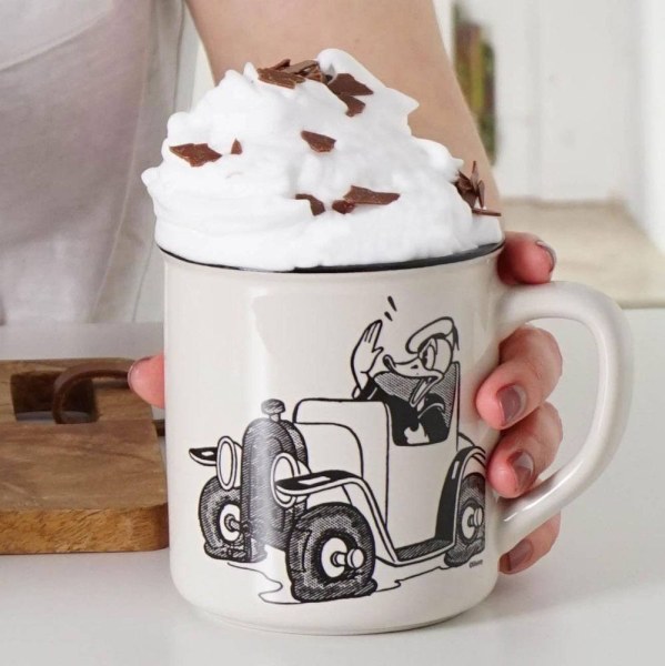 Beker Donald in de auto - Disney Donald Eend