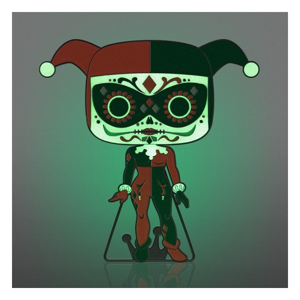 POP! Pin Harley Quinn (Glow-in-the-Dark) - Loungefly DC Comics DOTD