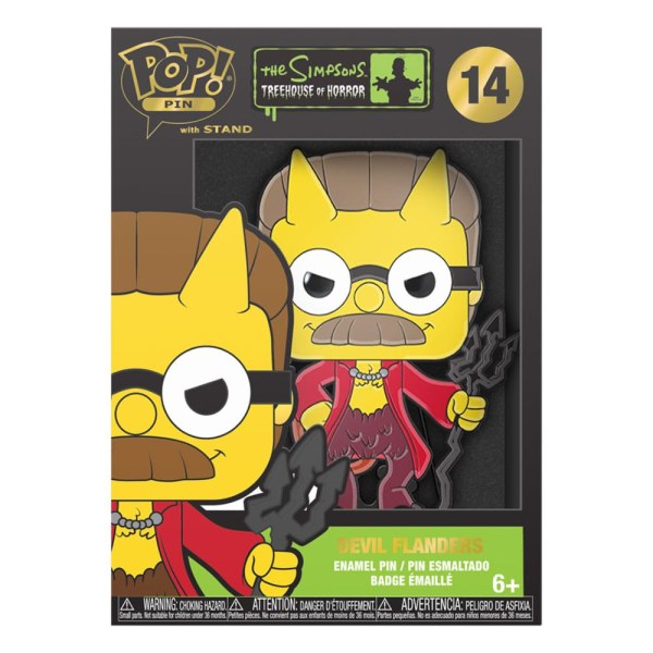 POP! Pin Duivel Vlaanderen - Loungefly Simpsons Horror