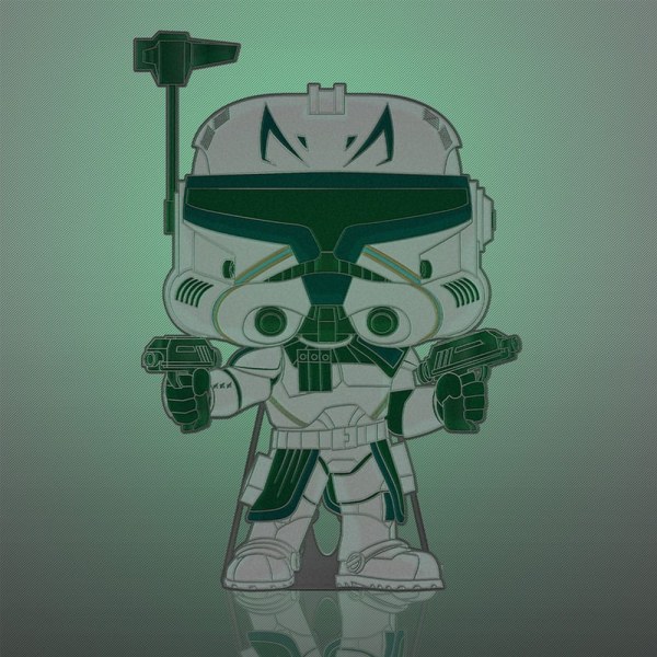 POP! Pin Kapitein Rex (Glow-in-the-Dark) - Loungefly Star Wars Clone Wars