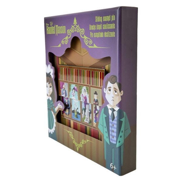Pin collector box schuifportretten - DISNEY LOUNGEFLY Haunted Mansion