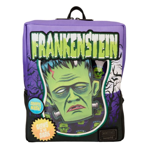Mini rugzak Frankenstein neon masker - Loungefly Universal Monsters