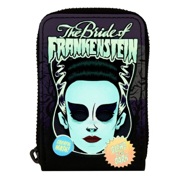 Bruid van Frankenstein neon masker portemonnee - Loungefly Universal Monsters