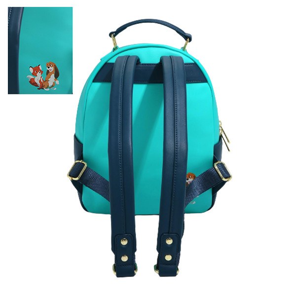 Mini rugzak Fox And The Hound Forest Exclusief - DISNEY LOUNGEFLY