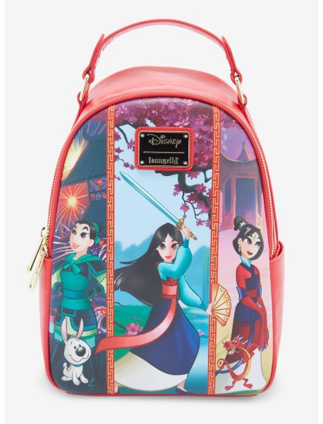 Mini rugzak exclusieve Mulan transformatie - DISNEY LOUNGEFLY