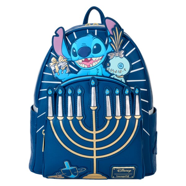 Stitch Hanukkah Menorah Light Up Mini Rugzak - DISNEY LOUNGEFLY