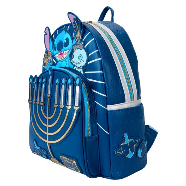 Stitch Hanukkah Menorah Light Up Mini Rugzak - DISNEY LOUNGEFLY
