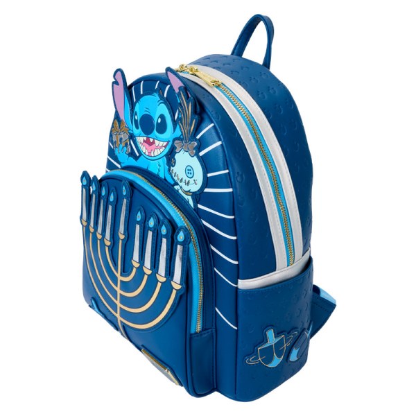 Stitch Hanukkah Menorah Light Up Mini Rugzak - DISNEY LOUNGEFLY