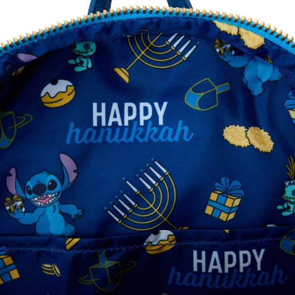 Stitch Hanukkah Menorah Light Up Mini Rugzak - DISNEY LOUNGEFLY