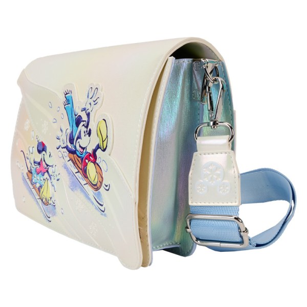 Mickey & Friends Winter Wonderland Schoudedtas - DISNEY LOUNGEFLY