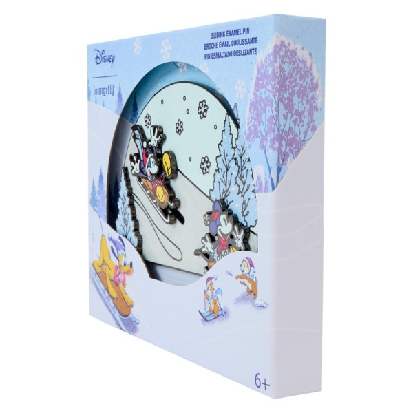 Mickey & Friends Winter Wonderland verzamelbox Pin - DISNEY LOUNGEFLY
