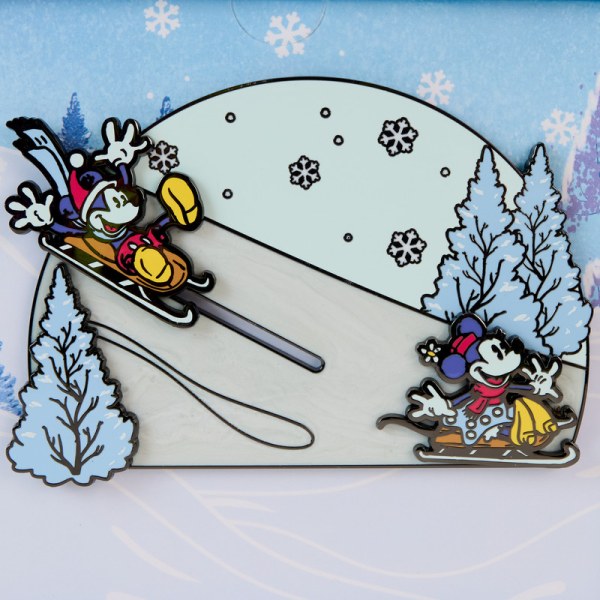 Mickey & Friends Winter Wonderland verzamelbox Pin - DISNEY LOUNGEFLY