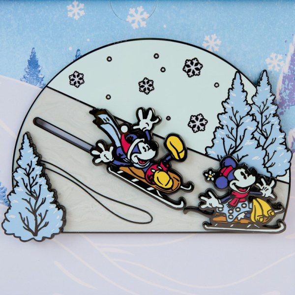 Mickey & Friends Winter Wonderland verzamelbox Pin - DISNEY LOUNGEFLY