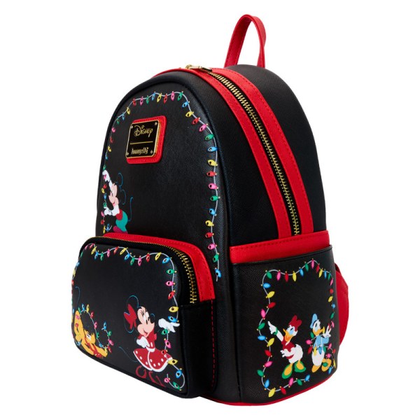 Mickey & Friends Kerstmis Decoraties Lichtgevende Mini Rugzak - DISNEY LOUNGEFLY