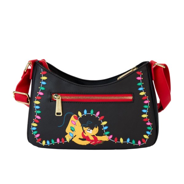 Mickey & Friends Kerstmis Decoraties Oplichtende Schoudedtas - DISNEY LOUNGEFLY