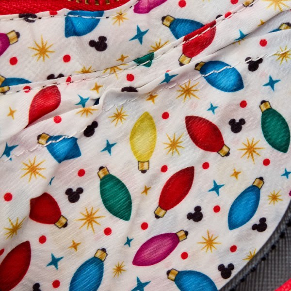 Mickey & Friends Kerstmis Decoraties Oplichtende Schoudedtas - DISNEY LOUNGEFLY
