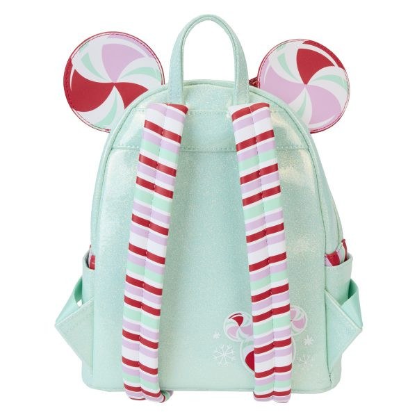Minnie Holiday Peppermint Ornaments mini rugzak - DISNEY LOUNGEFLY