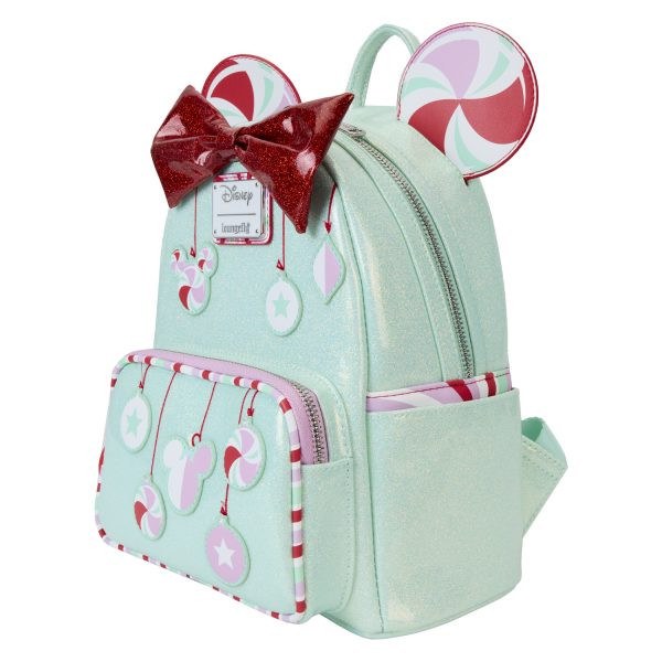 Minnie Holiday Peppermint Ornaments mini rugzak - DISNEY LOUNGEFLY