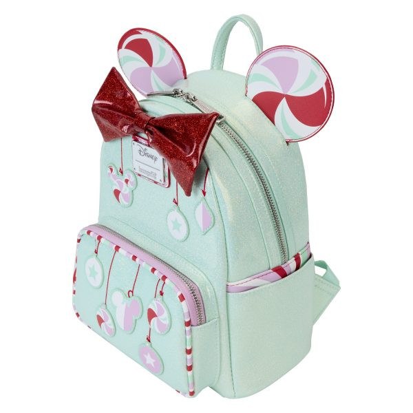 Minnie Holiday Peppermint Ornaments mini rugzak - DISNEY LOUNGEFLY