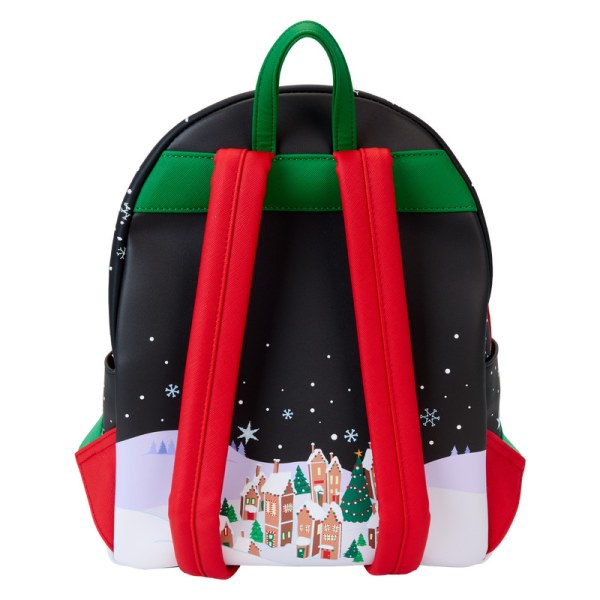 Candy Cane Carousel Glow Mini Rugzak - DISNEY LOUNGEFLY The Nightmare Before Christmas