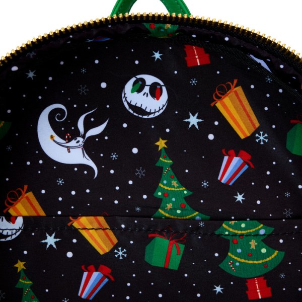 Candy Cane Carousel Glow Mini Rugzak - DISNEY LOUNGEFLY The Nightmare Before Christmas