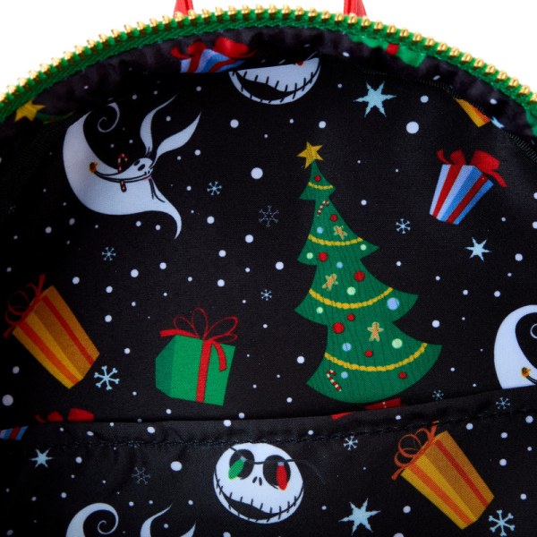 Jack Wrapped In Lights Light Up Glow Mini Rugzak - DISNEY LOUNGEFLY The Nightmare Before Christmas