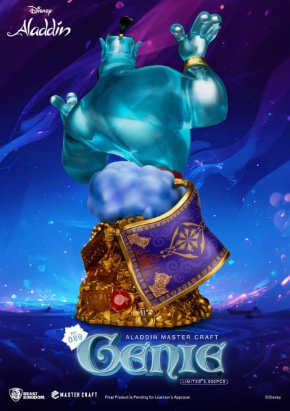 MasterCraft Genius beeldje 42 cm Limited Edition - Disney Aladdin