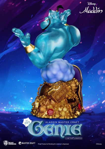 MasterCraft Genius beeldje 42 cm Limited Edition - Disney Aladdin