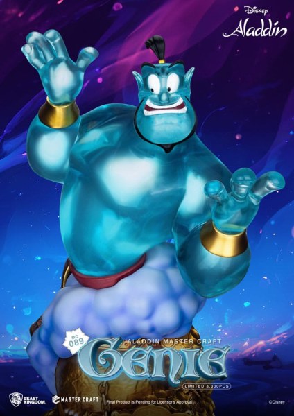 MasterCraft Genius beeldje 42 cm Limited Edition - Disney Aladdin