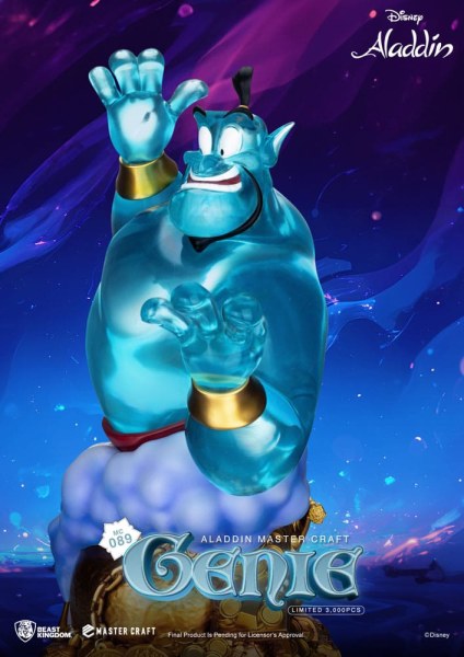 MasterCraft Genius beeldje 42 cm Limited Edition - Disney Aladdin