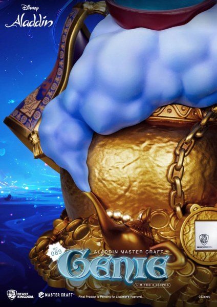 MasterCraft Genius beeldje 42 cm Limited Edition - Disney Aladdin
