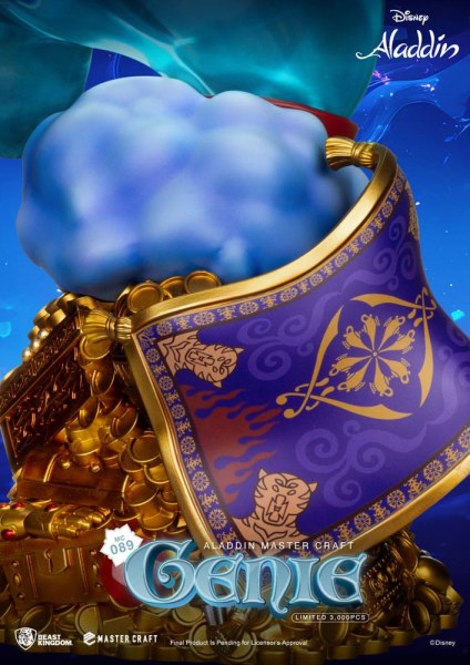 MasterCraft Genius beeldje 42 cm Limited Edition - Disney Aladdin