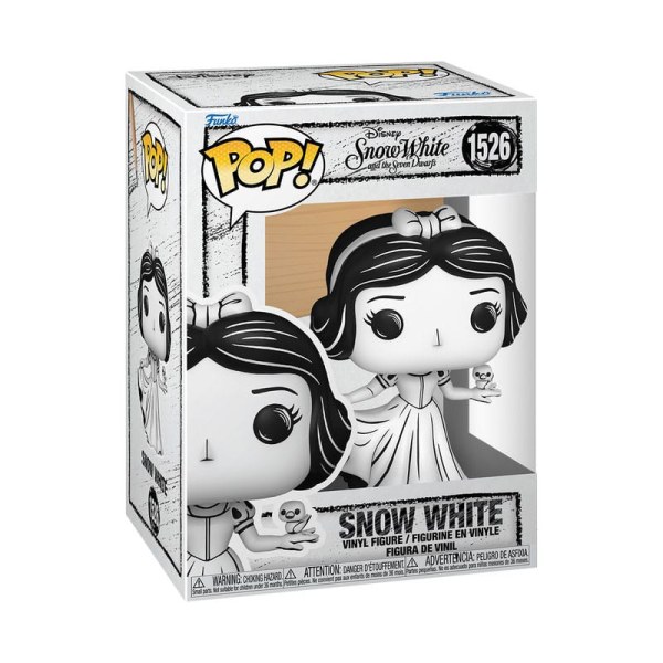 Disney POP! 1526 Vinylfiguurtje met schets - Sneeuwwitje 9 cm