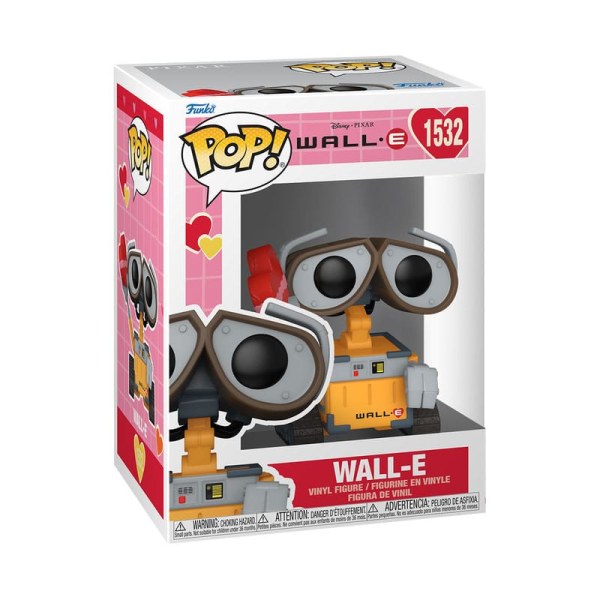 Wall-E Valentijns POP! Disney Vinyl beeldje Wall-E 9 cm