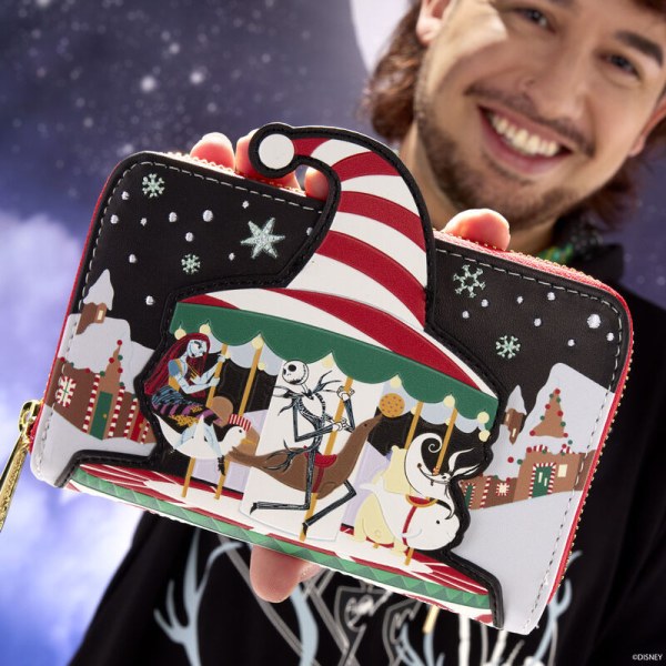 Candy Cane Carousel Portemonnee - DISNEY LOUNGEFLY The Nightmare Before Christmas
