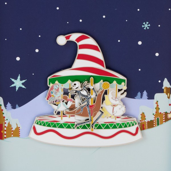 Candy Cane Carousel verzamelbox Pin - DISNEY LOUNGEFLY The Nightmare Before Christmas