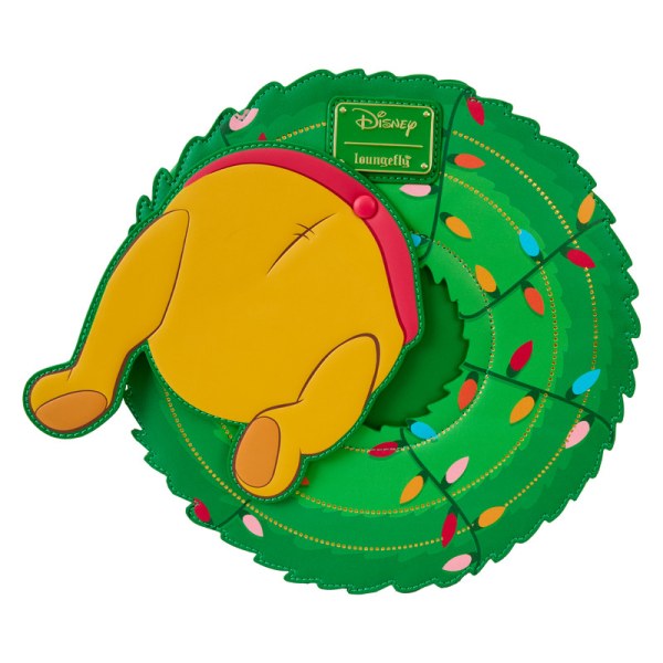 Stuck In Wreath Glow Schoudedtas - DISNEY LOUNGEFLY Winnie De Poeh
