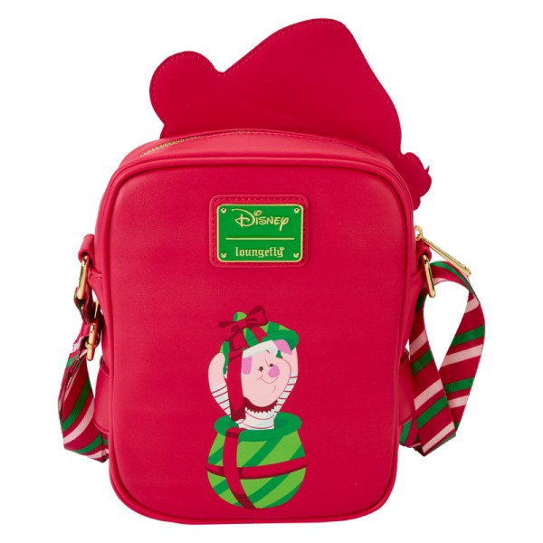 Santa Winnie & Piglet cosplay Schoudedtas met muntzakje - DISNEY LOUNGEFLY Winnie De Poeh