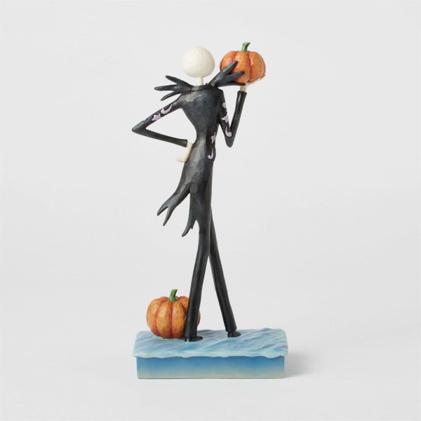 Jack Holding Pumpkin-figuur - DISNEY TRADITIONS