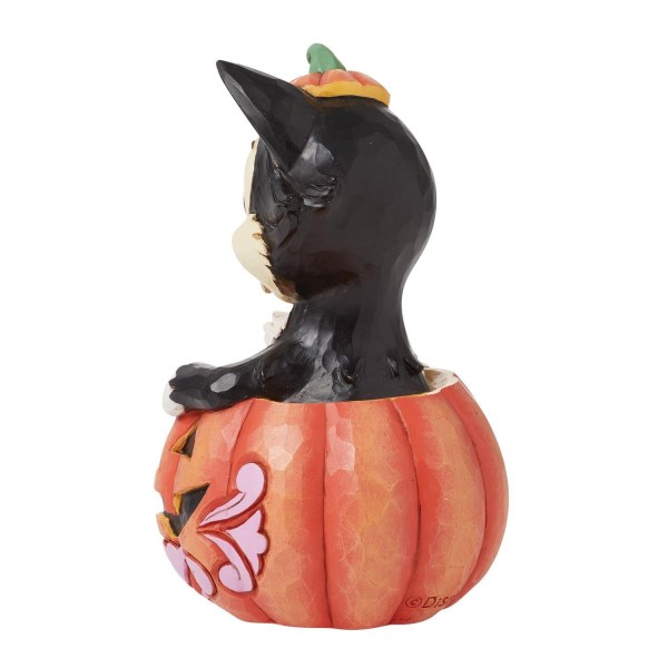 Mini Figaro Pompoen Figuur - DISNEY TRADITIONS