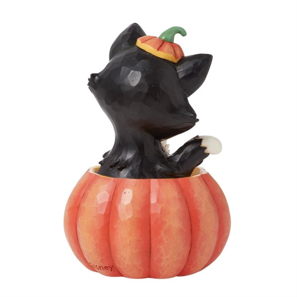 Mini Figaro Pompoen Figuur - DISNEY TRADITIONS